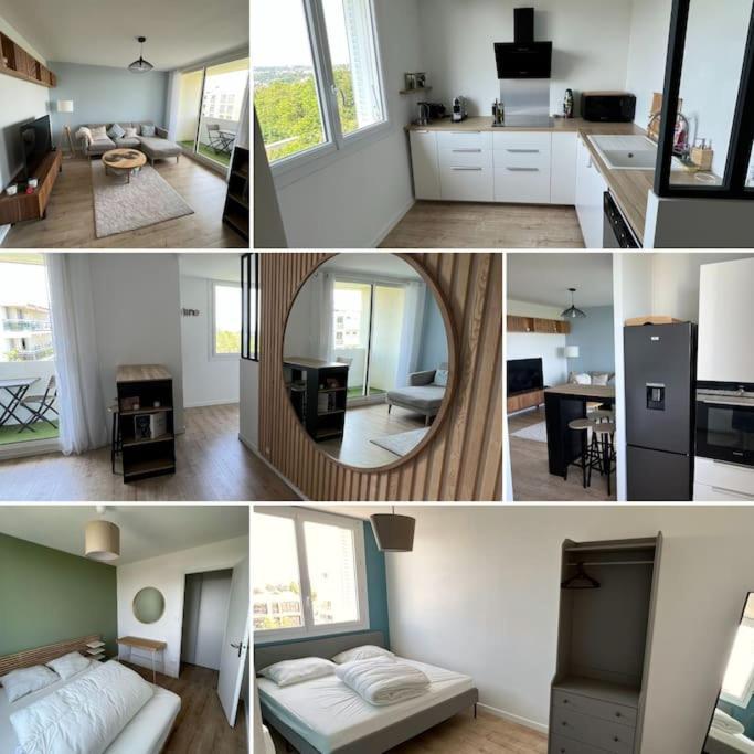 דירות קלויר-אט-קוויר Le Calme - Design - Vue Panoramique Sur La Saone מראה חיצוני תמונה